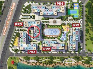 Hot! 2n2w đn, view nội khu giá tốt nhất tt 4,2 tỷ, phân khu the paris  vinhomes ocean park 1