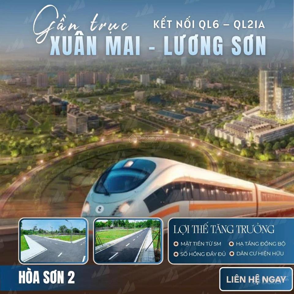 Vành đai 5 cận kề tiện ích đủ đầy đất ngã tư xuân mai chỉ 1,55 tỷ! giá trả thẳng