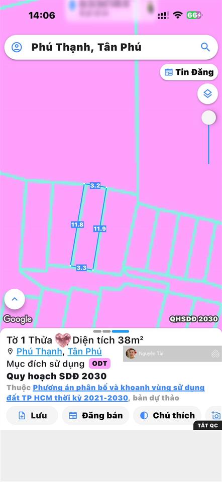 Hot, bán gấp nhà mặt tiền trần thủ độ, tân phú, 38m2, 2 tầng mới, chỉ nhỉnh 3 tý.