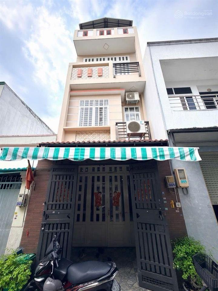 Bán gấp nhà riêng chiến lược btân, 60m2, 4 tầng mới đẹp, hẻm xe hơi 4m, chi nhỉnh 6 tỷ.