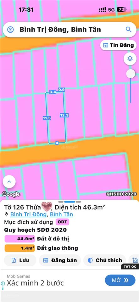 Hot, bán gấp nhà riêng 3 tầng tỉnh lộ 10 giáp quận 6, 48m2, hẻm xe hơi đỗ cửa, chỉ nhỉnh 4 tỷ xíu