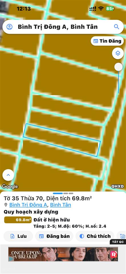 Hot, bán gấp nhà riêng hương lộ 2 btân, 70m2, 2 tầng, hẻm trước nhà 3,5m gần mặt tiền, chỉ nhỉnh 3t