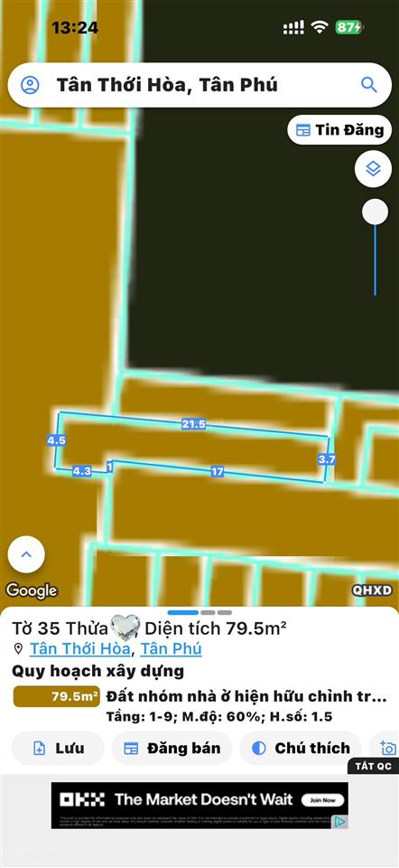Hot, bán gấp nhà riêng lũy bán bích tân phú, 80m2, 2 tầng sát mặt tiền, chỉ nhỉnh 6 tỷ.