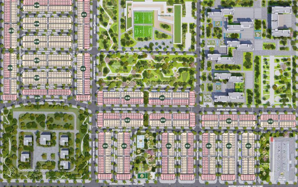 Bán đất nền dự án the link city ,trung tâm hành chính xã dầu giây, tỉnh đồng nai, 100m2, giá 1,9 tỷ