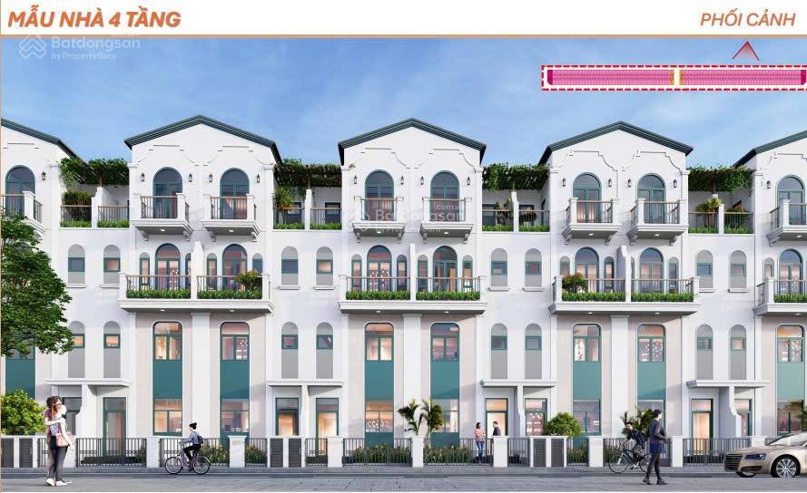 Bàn nhà phố 1 trệt 2 lầu trung tâm tp mới bình dương, diện tích 5x24, giá 4 tỷ 360 triệu