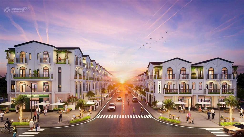 Bàn nhà phố 1 trệt 2 lầu trung tâm tp mới bình dương, diện tích 5x24, giá 4 tỷ 360 triệu