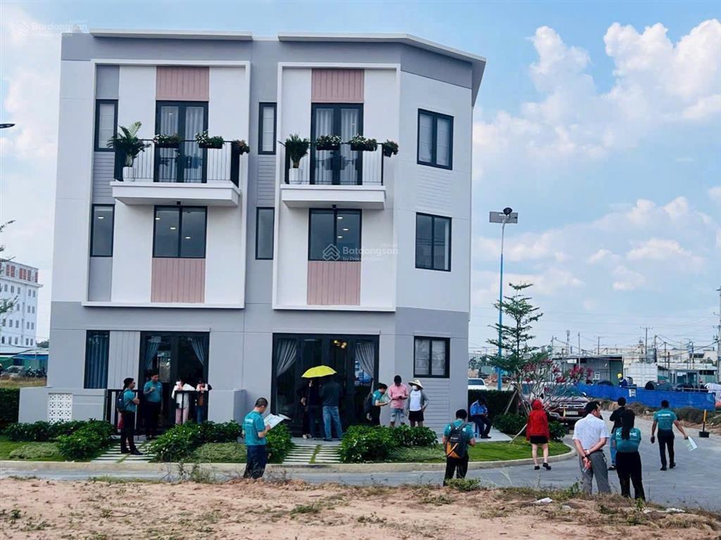 Nhà ở xã hội khome new city, ngay trung tâm tp mới bình dương, 60m2, giá 2,431 tỷ