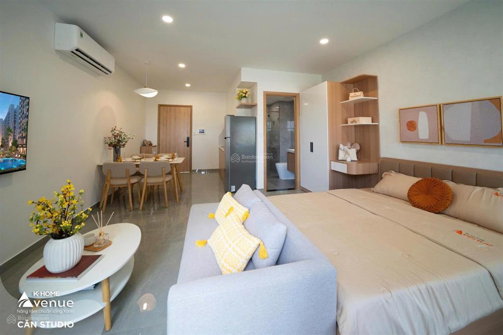 Căn studio 35m2, full nội thất, dự án nhà ở xã hội khome, trả trước 249tr