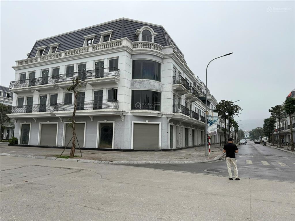 Bán căn góc shophouse vincom cẩm phả, giá tốt 7 tỷ, 127 m2, mặt tiền 16m, 4 tầng
