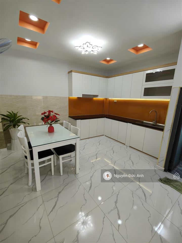 Bán nhà gò vấp 6.x tỷ  hẻm ôtô 4m  4pn  nhà mới ở ngay  shr vuông đẹp  khu phân lô an ninh đẹp