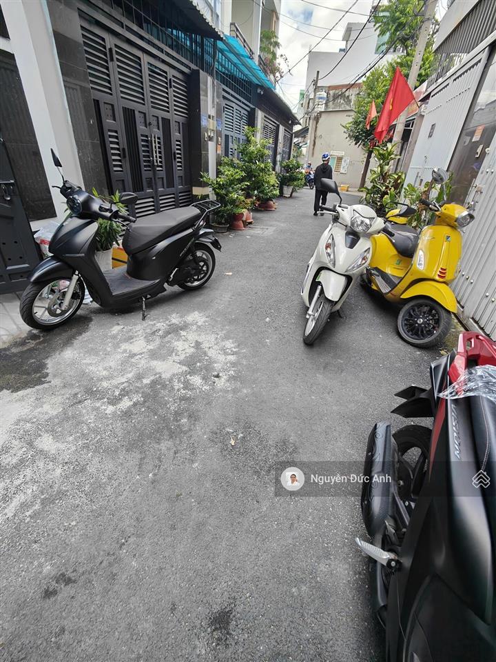 Bán nhà gò vấp 6.x tỷ  hẻm ôtô 4m  4pn  nhà mới ở ngay  shr vuông đẹp  khu phân lô an ninh đẹp