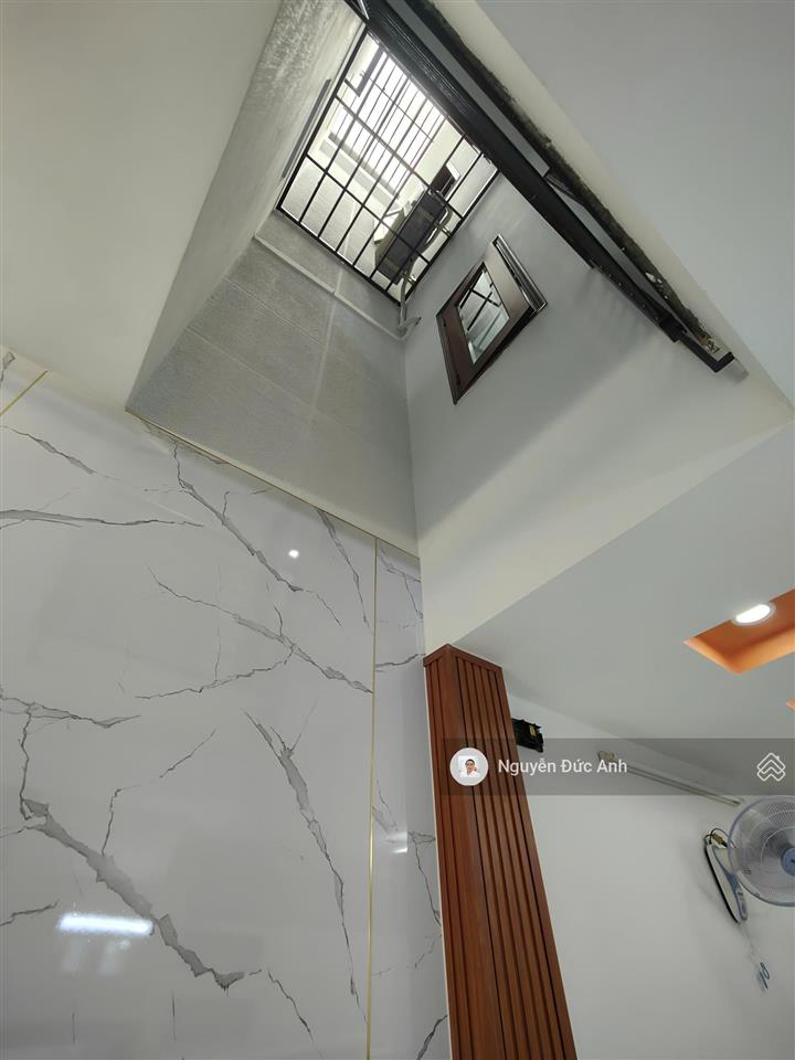Bán nhà gò vấp 6.x tỷ  hẻm ôtô 4m  4pn  nhà mới ở ngay  shr vuông đẹp  khu phân lô an ninh đẹp