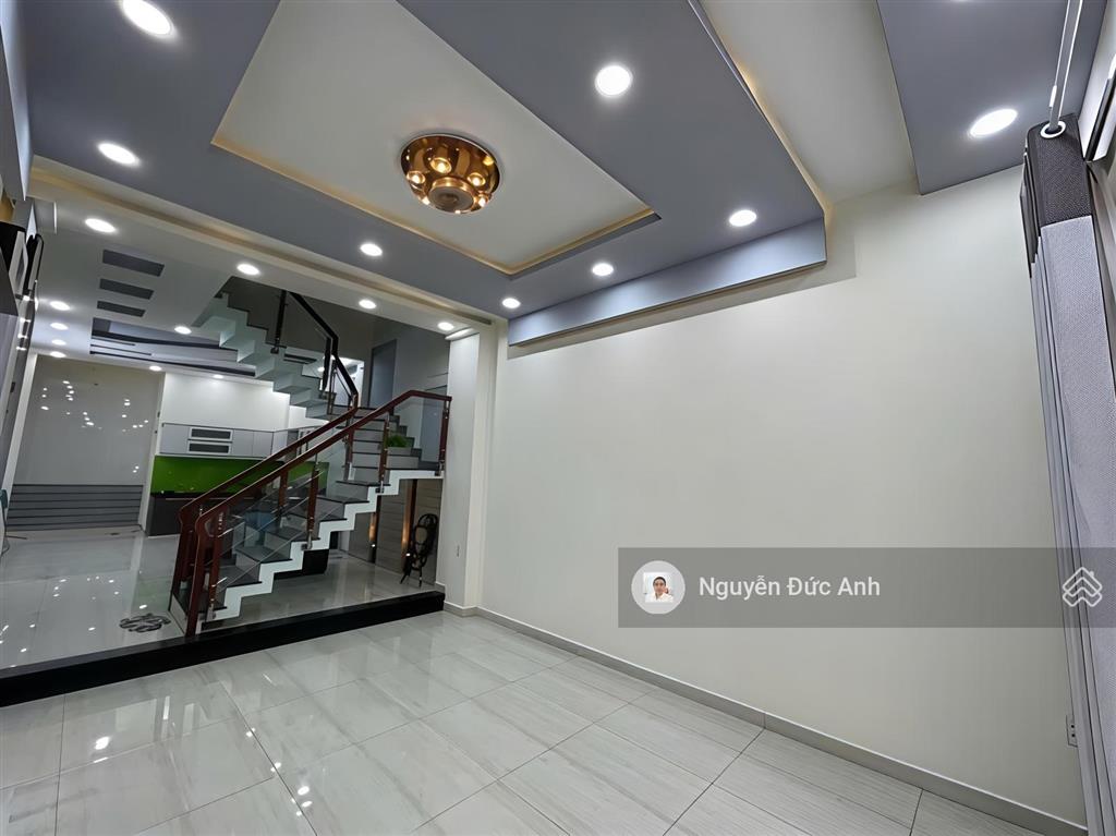Bán nhà mới hxh 5m sát cityland phan văn trị gò vấp, 70m2 shr đẹp, đúc 4tầng 6pn sẵn đang cho thuê