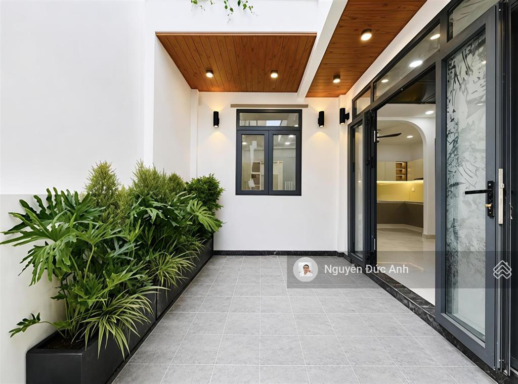 Ngang rộng 7m, nhà mới 60m2 3pn, vô ở ngay gần công viên gò vấp  nguyễn văn lượng, chỉ hơn 6tỷ tl.