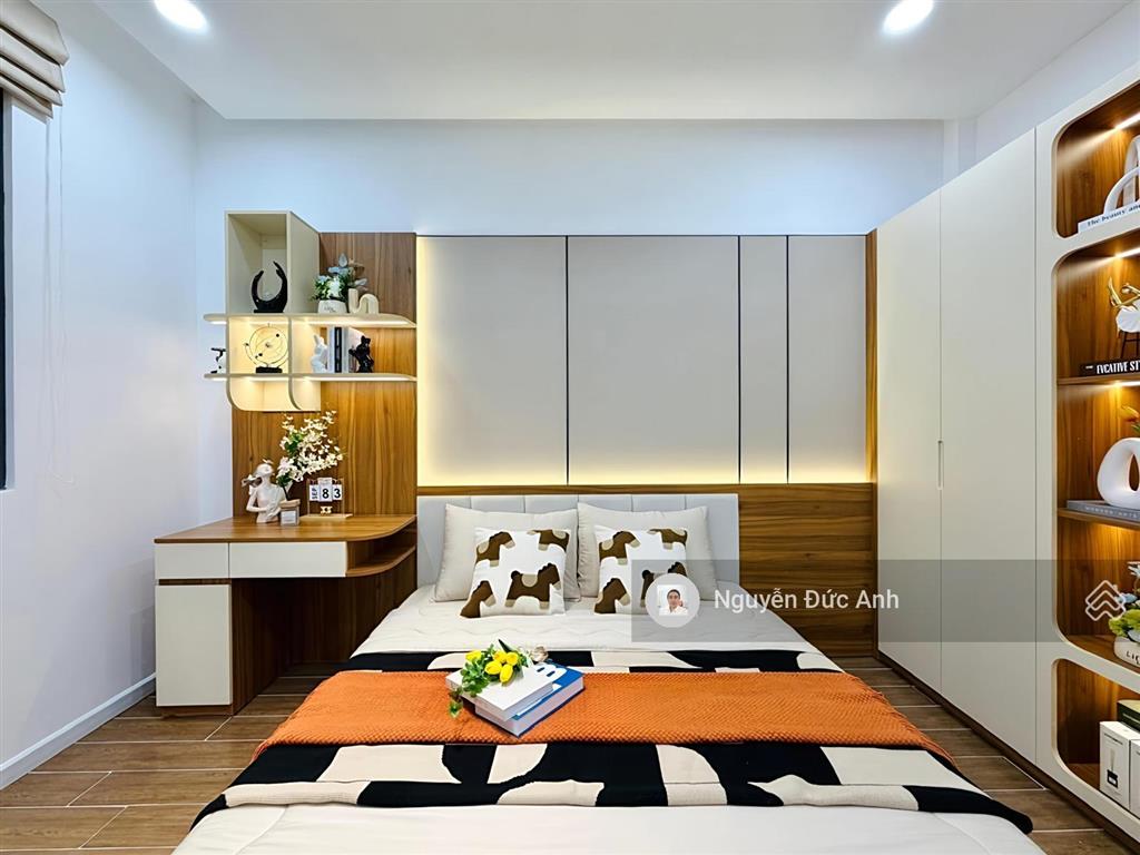 Ngang rộng 7m, nhà mới 60m2 3pn, vô ở ngay gần công viên gò vấp  nguyễn văn lượng, chỉ hơn 6tỷ tl.