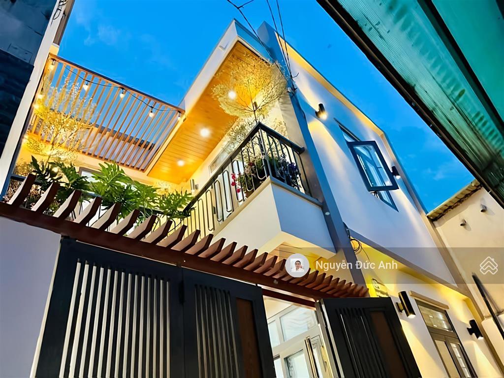Ngang rộng 7m, nhà mới 60m2 3pn, vô ở ngay gần công viên gò vấp  nguyễn văn lượng, chỉ hơn 6tỷ tl.