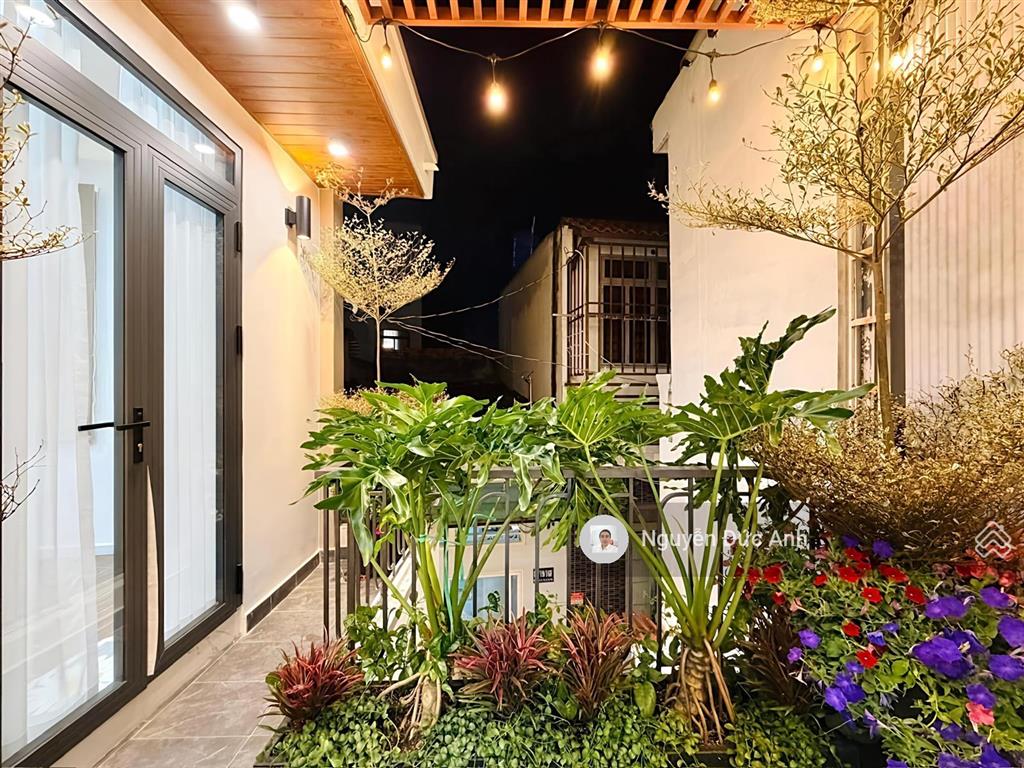 Ngang rộng 7m, nhà mới 60m2 3pn, vô ở ngay gần công viên gò vấp  nguyễn văn lượng, chỉ hơn 6tỷ tl.