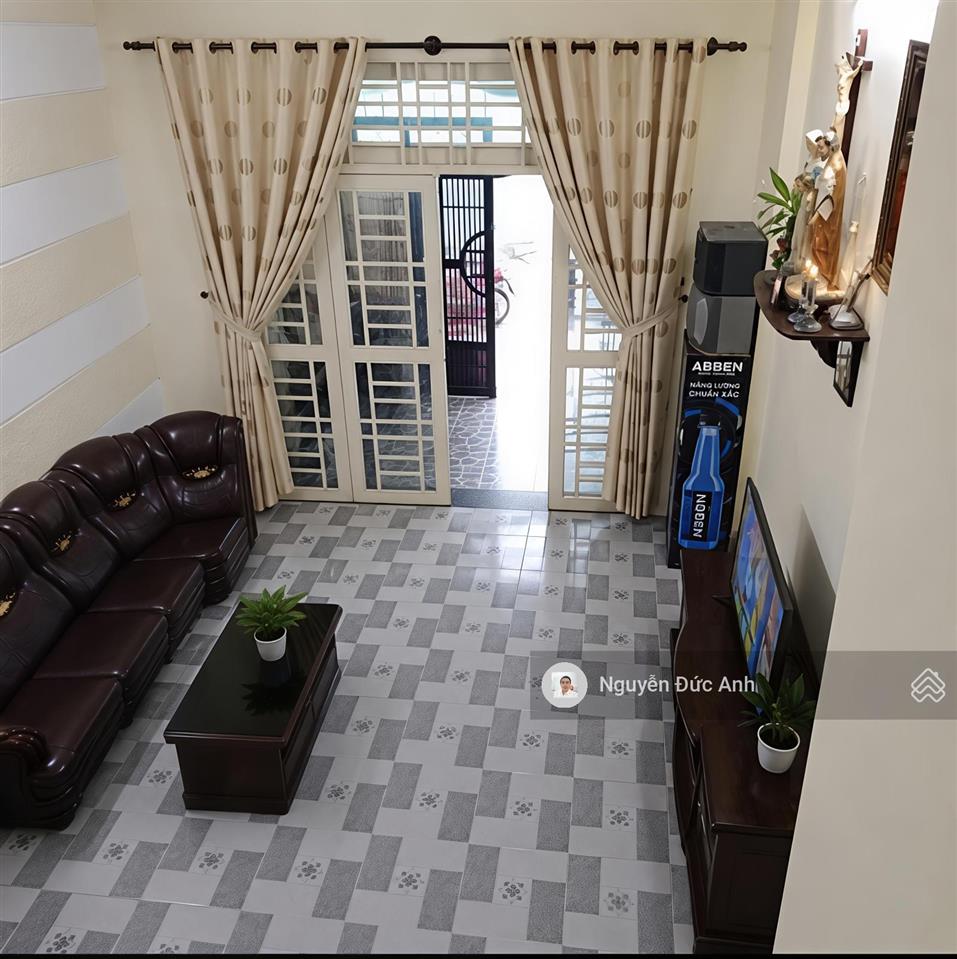 Nhà đẹp phân khúc 69t, shr 56m2 chính chủ xây đúc 3tầng cứng cáp ở ngay, hẻm 1sẹc 1trục ôtô vô nhà