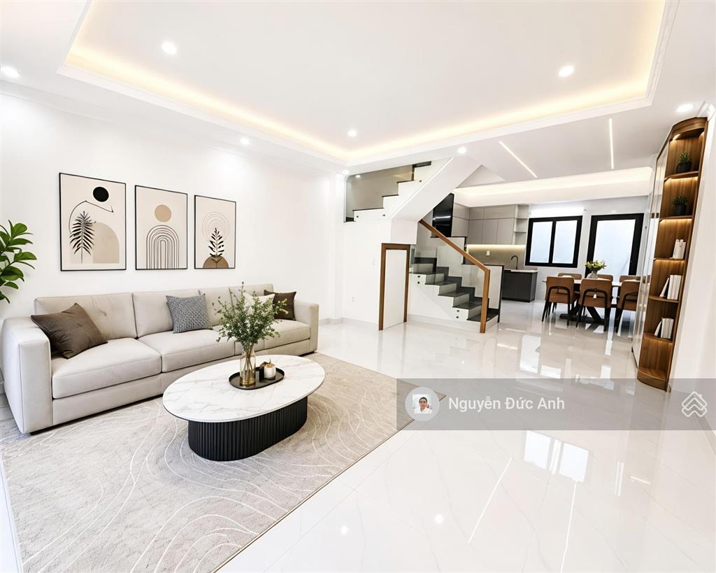 Nguyễn oanh  lê đức thọ, khu phân lô hxh 1sẹc 1trục  nhà xây mới 5tầng 6pn 6wc + gara ôtô ngủ nhà