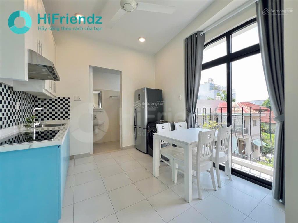 Trống lại căn hộ  studio ban công, thoáng mát tại thảo điền