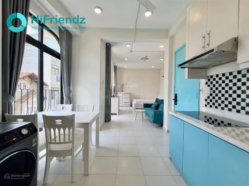 Trống lại căn hộ  studio ban công, thoáng mát tại thảo điền
