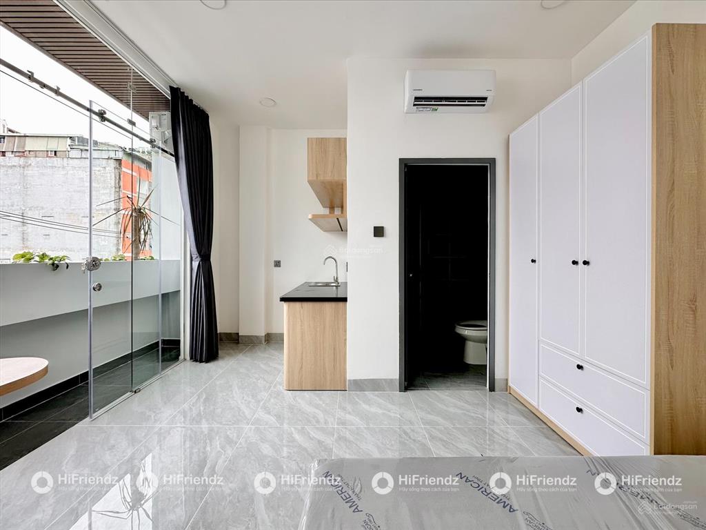 Căn hộ studio cho thuê tại số 4, an khánh, q2, tp. hcm, giá 5,3 triệu/tháng, ban công lớn
