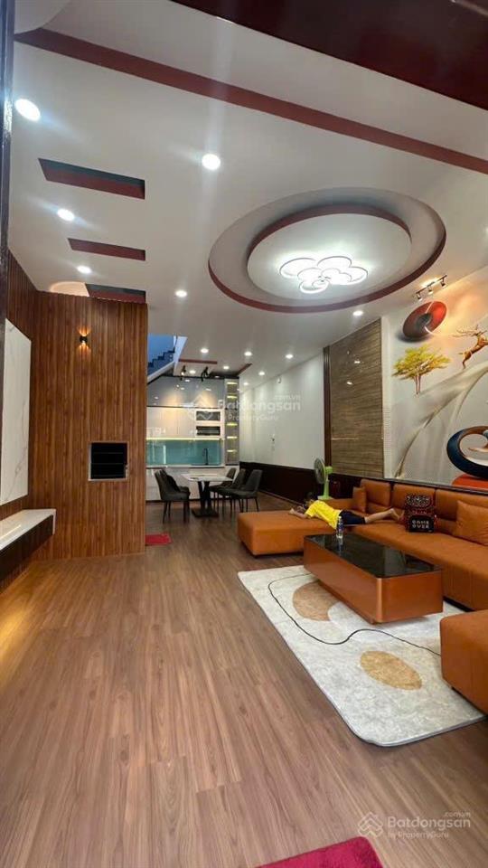 Gần 100m2 nhỉnh 6 tỷ nhà mới đẹp  hẻm ô tô sát bên gò vấp