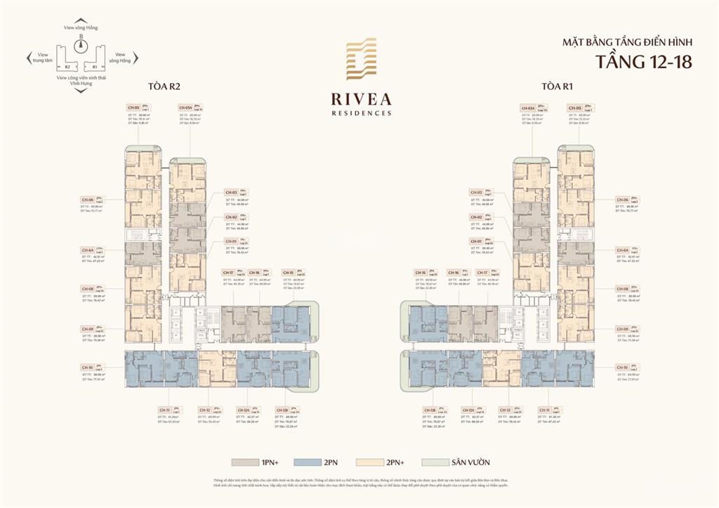Rivea hanoi giá từ 98 triệu/m² | duplex có bể bơi riêng  cạnh times city  đảm bảo slot ô tô