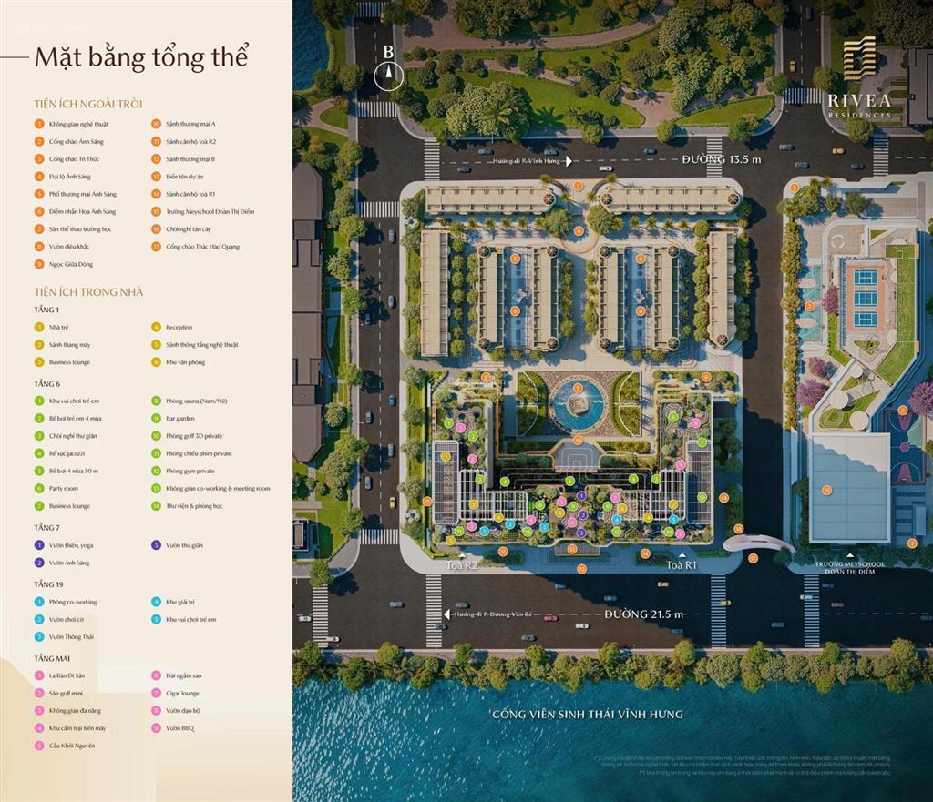 Rivea hanoi giá từ 98 triệu/m² | duplex có bể bơi riêng  cạnh times city  đảm bảo slot ô tô