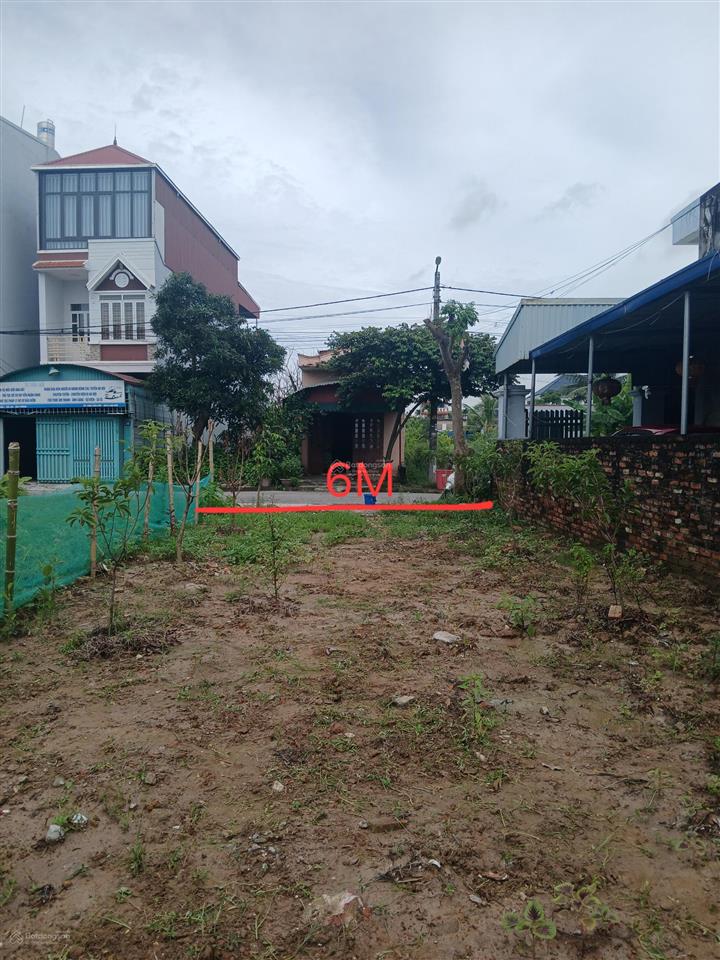 Chủ cần tiền bán nhanh lô đất 175m2 mt 6m ngay chợ cát vũ giá chỉ 26tr/m2