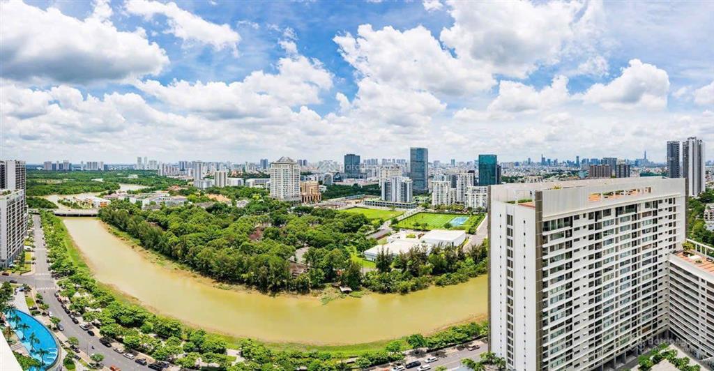 Bán penthouse midtown 250m2 4pn sổ hồng riêng view sông nổi bật dự án.  0904 505 *** (trần thảo)