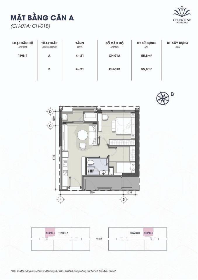 Bán penthouse và duplex view trực diện hồ tây tại celestine westlake trực tiếp chủ đầu tư