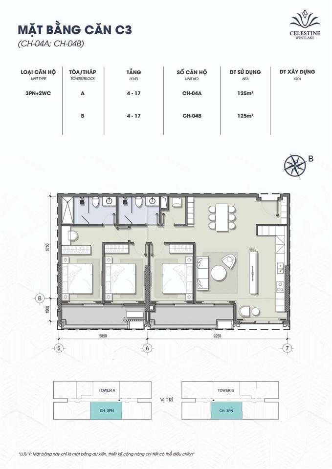 Bán penthouse và duplex view trực diện hồ tây tại celestine westlake trực tiếp chủ đầu tư