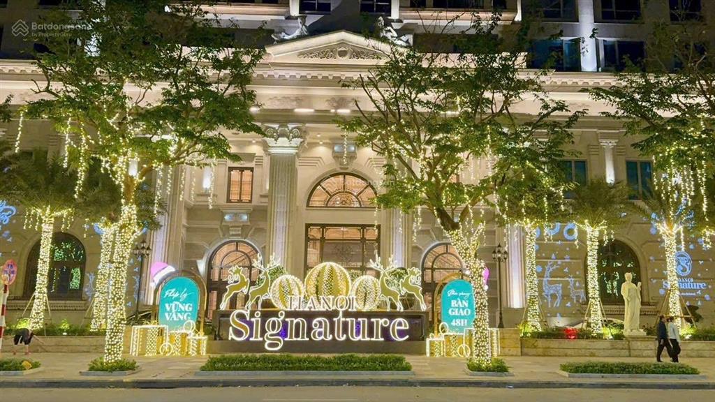 Hanoi signature sổ đỏ trao tay  nhận nhà ở ngay bàn giao full nội thất nhập khẩu 0985 038 ***