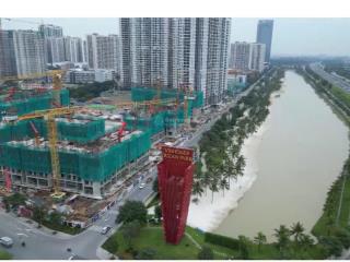 Bán căn shop chân đế , cạnh sảnh, cạnh hồ trung tâm  vinhomes ocean park 1