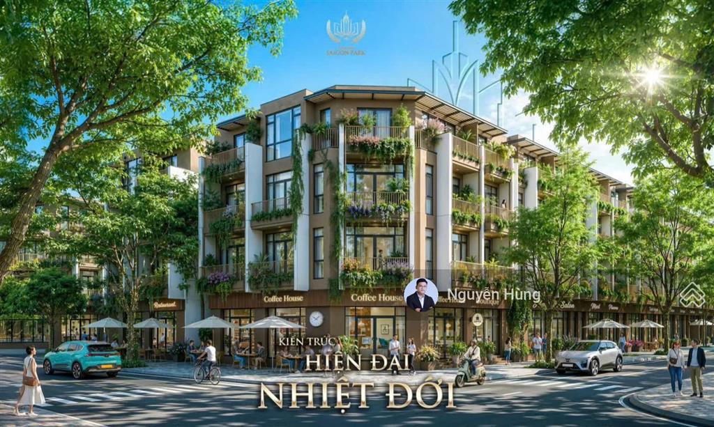 Nhà phố 1 trệt 2 lầu 1 tầng chức năng vinhomes sài gòn park chiết khấu đến 18,5%