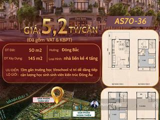 Nhà phố 1 trệt 2 lầu 1 tầng chức năng vinhomes sài gòn park chiết khấu đến 18,5%