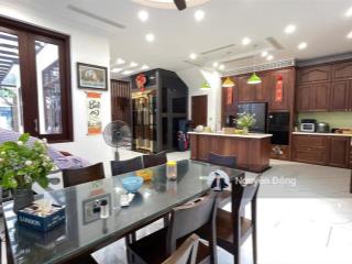 Biệt thự cực đẹp hoàn thiện full thang máy 200m2*mt 10m kđt an vượng dương nội giá đầu tư