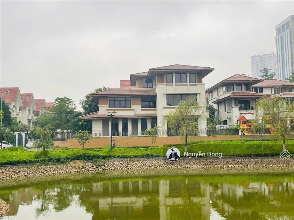 Biệt thự đơn lập vip mặt hồ lô góc kđt an hưng nam cường 406m2 xứng tầm đẳng cấp đại gia