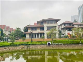 Biệt thự đơn lập vip mặt hồ lô góc kđt an hưng nam cường 406m2 xứng tầm đẳng cấp đại gia