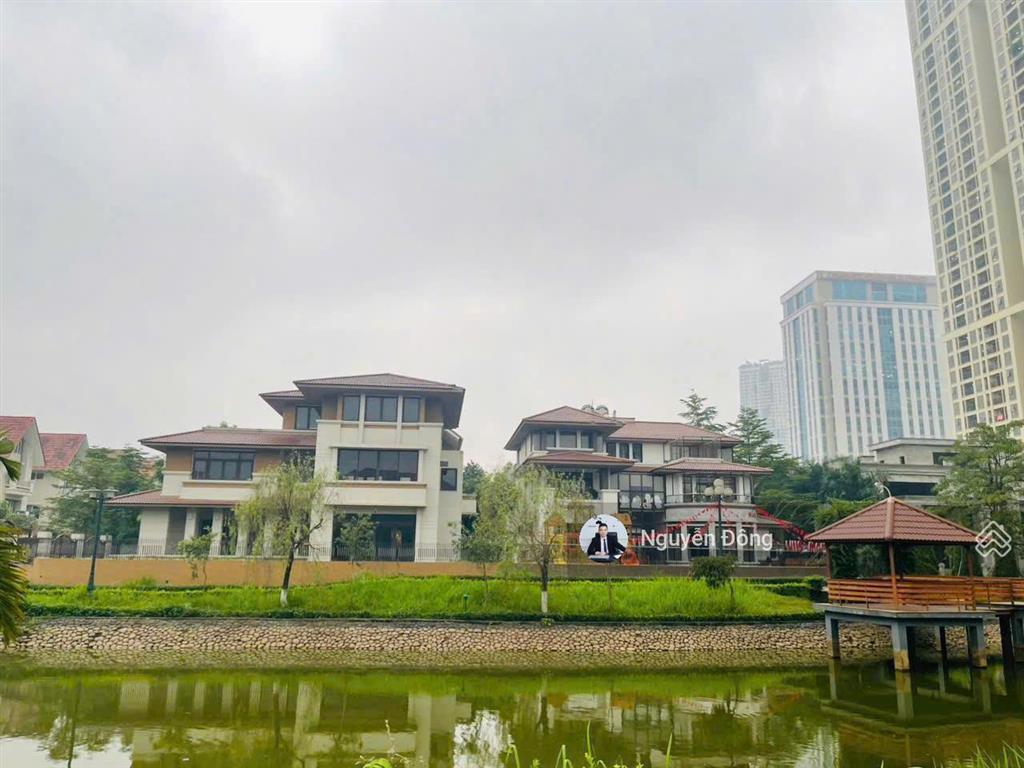 Biệt thự đơn lập vip mặt hồ lô góc kđt an hưng nam cường 406m2 xứng tầm đẳng cấp đại gia