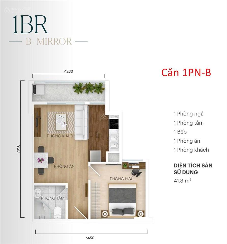 Bán cc central residence, 4,3 tỷ, 43m2, 1pn, 1wc, hàng hot tại công viên yên sở, hoàng mai