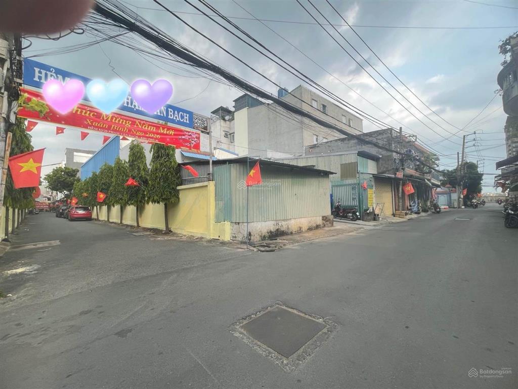 Nhà 2 tầng tân bình  630m2(15*42) | hẻm 10m thông  ngay trạm metro bến thành  tham lương, ga t3