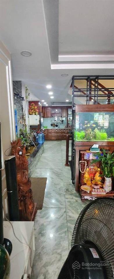 Nhà mt hẻm 8m  phan huy ích  tân bình  5*15m | 6 tầng | 6pn  rộng rãi, thoáng mát, nội thất gỗ