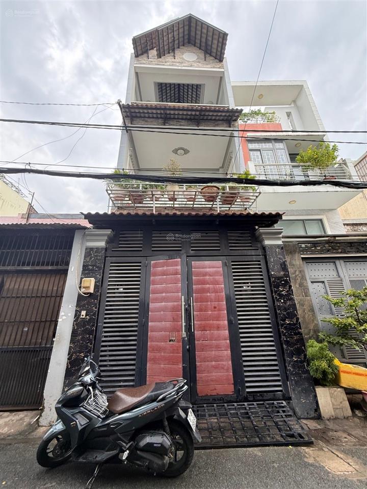 Bán nhà phan huy ích, hẻm xe tải thông, 4 tầng, 92m2 chỉ hơn 8 tỷ