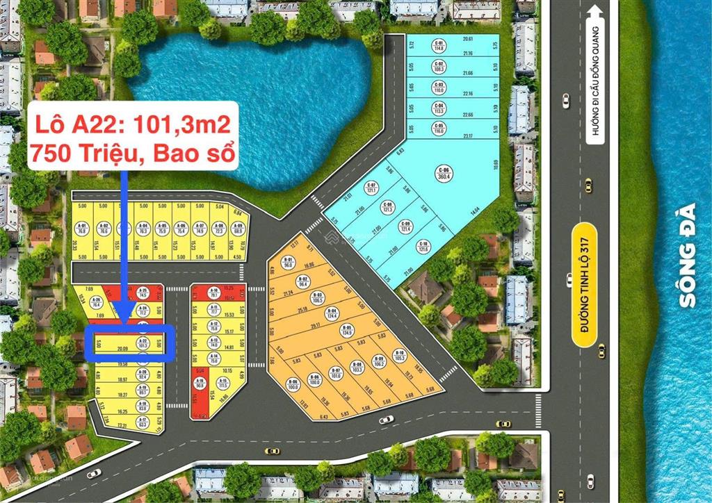 Bán gấp lô đất giá f0 ngay sát ba vì giá tốt 710tr/m2
