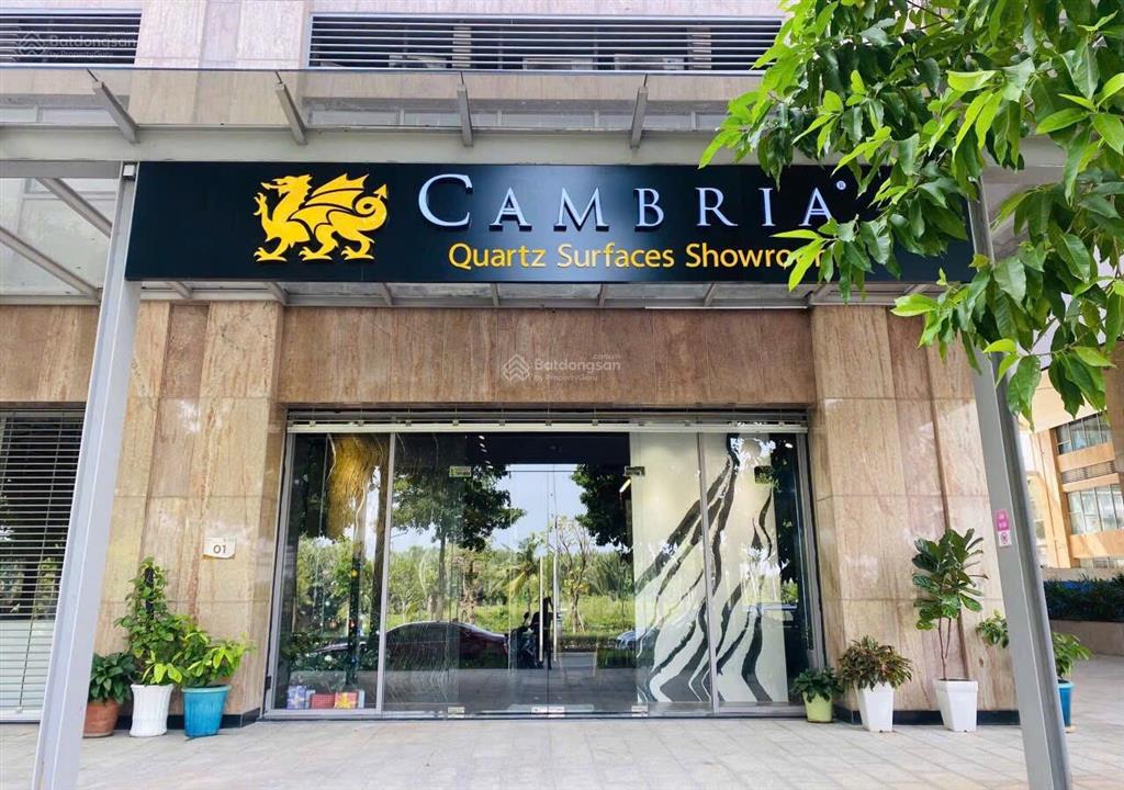 Cho thuê mặt bằng sala  tầng trệt căn góc shophouse sarica