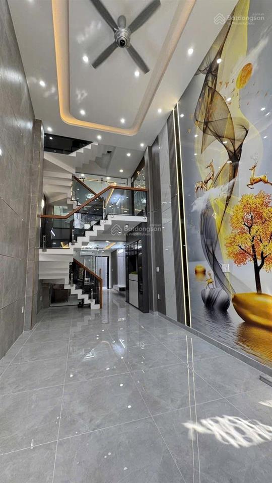 Nhà mới 100% hẻm xe hơi thông  lương thế vinh  tân phú  64m2  5tầng  8tỷ7tl