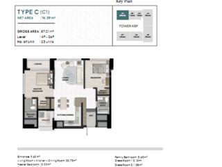 Bán căn hộ vip 2 ngủ góc chung cư k8 gđ2 starlake