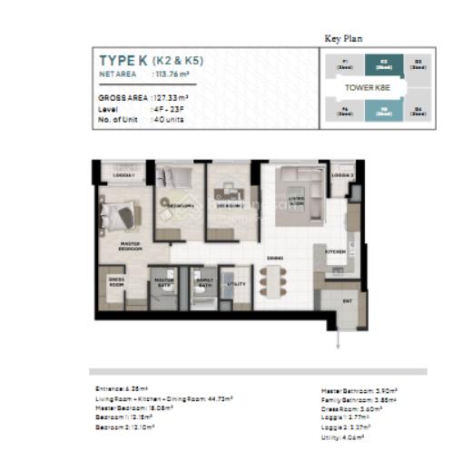 Bán căn hộ vip 3 ngủ tòa e chung cư k8 gđ2 starlake